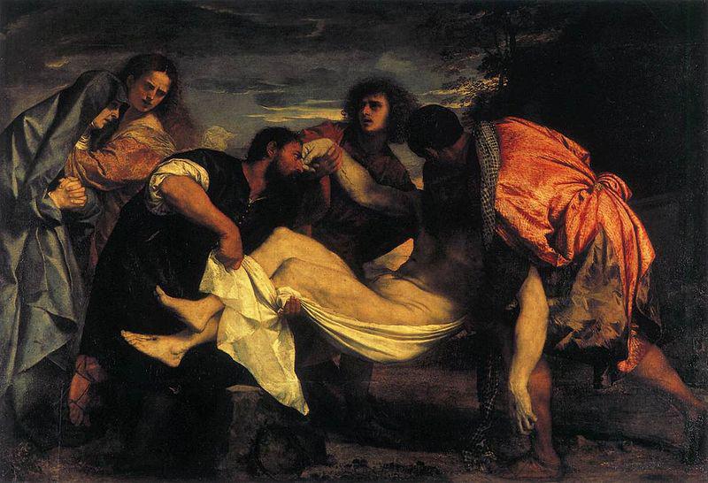 Titian The Entombment China oil painting art