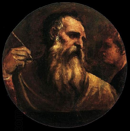 Titian St Matthew oil painting picture