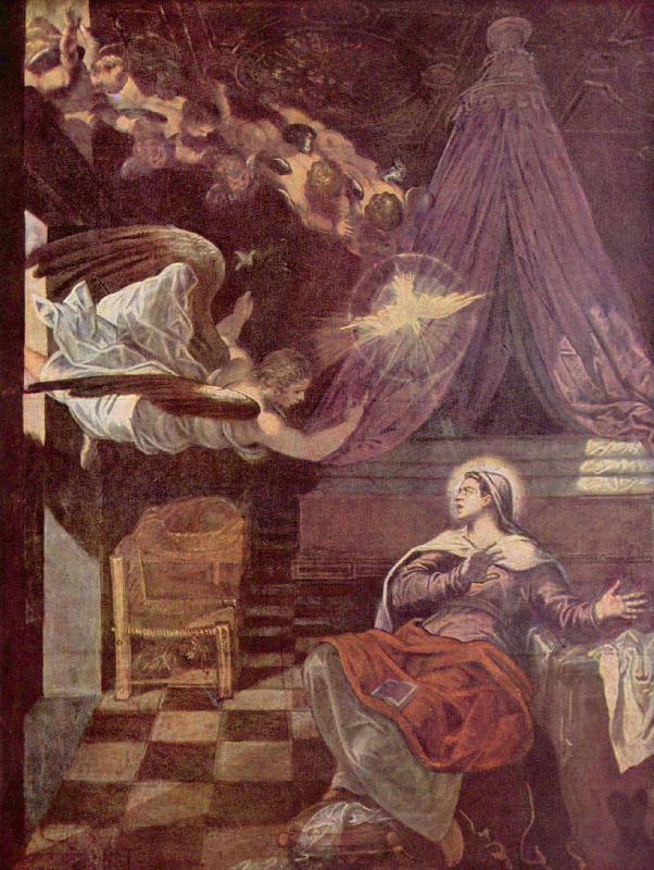 Tintoretto Verkundigung China oil painting art