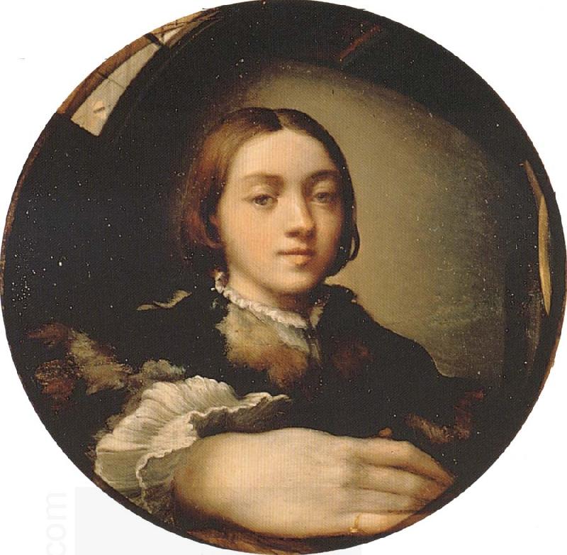 PARMIGIANINO Self-portrait in a Convex Mirror China oil painting art