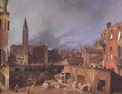 Canaletto Campo San Vitale and Santa Maria (mk08) China oil painting art