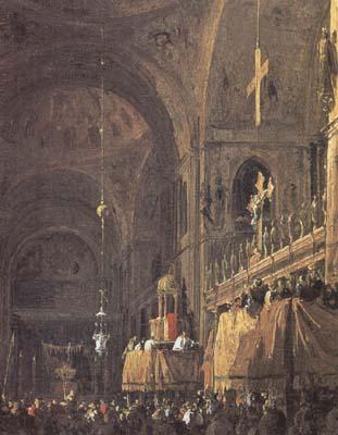 Canaletto Interior of San Marco (mk25) China oil painting art