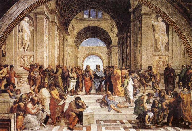 Raphael The School of Athens oil painting picture